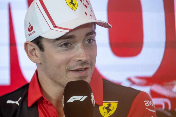 charles leclerc gesto emilia romagna