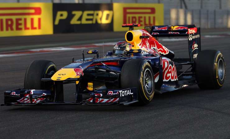 Sebastian Vettel Red Bull test insieme