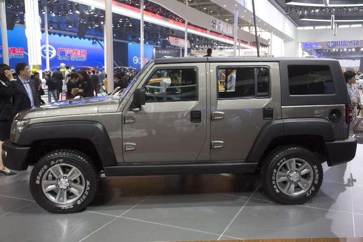 Jeep Wrangler, il kit di sollevamento