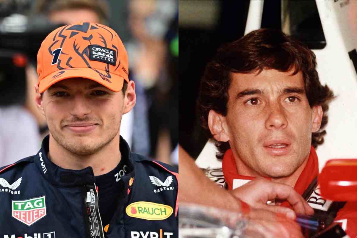 Verstappen come Senna
