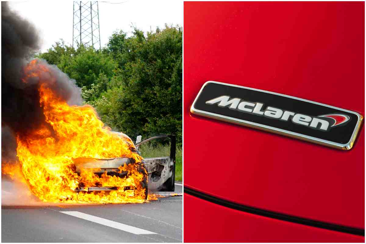 McLaren va a fuoco