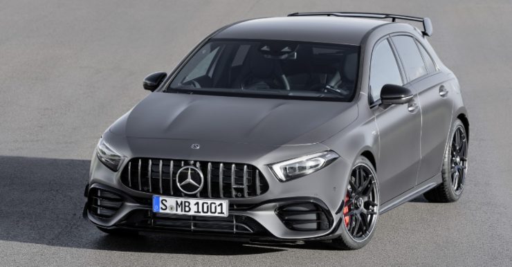 Mercedes AMG A45 S, auto sportiva