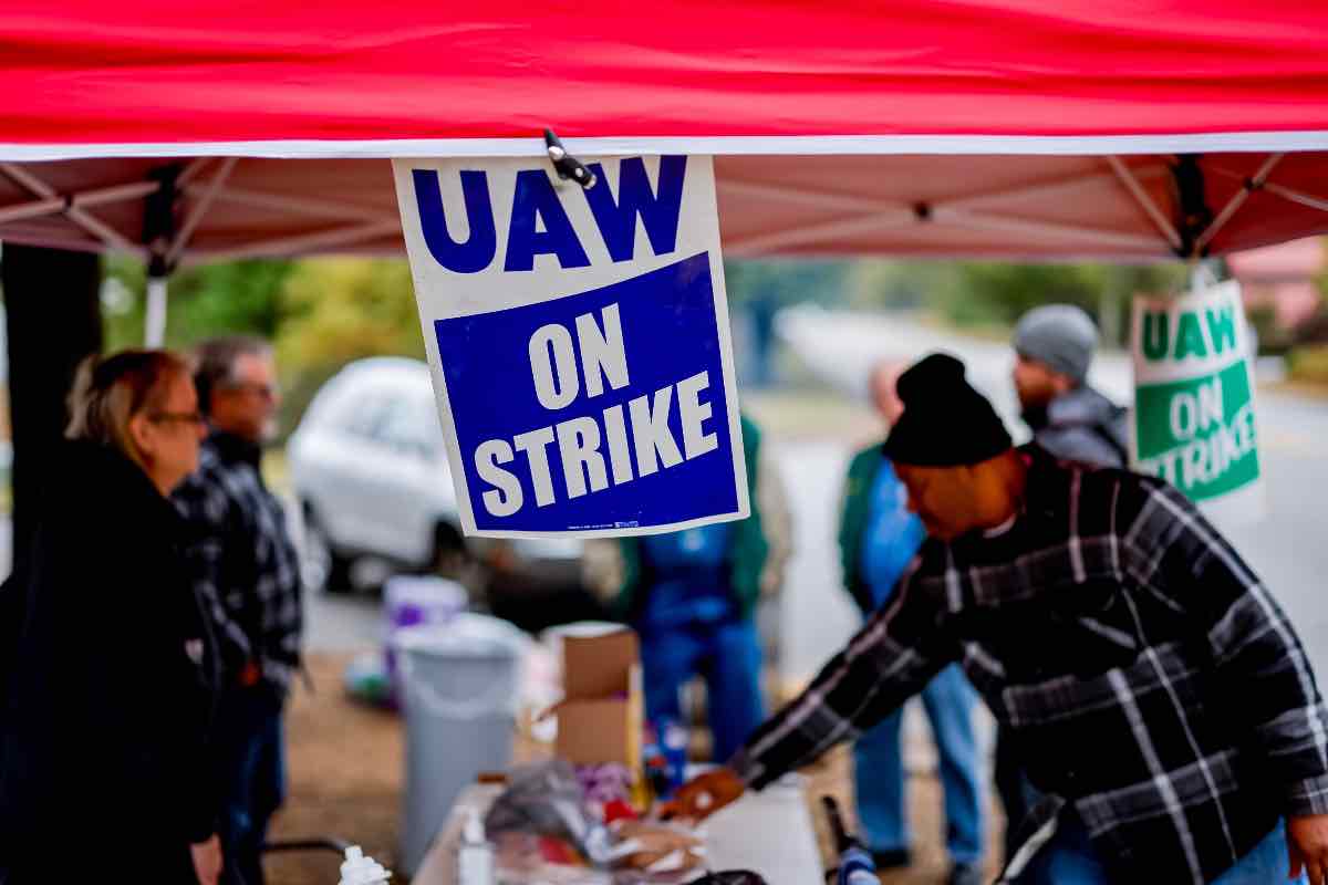 Sindacati UAW in sciopero 