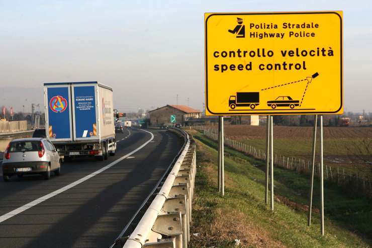 Vergilius sistema tutor autostrada auto miglioramenti multe sanzioni