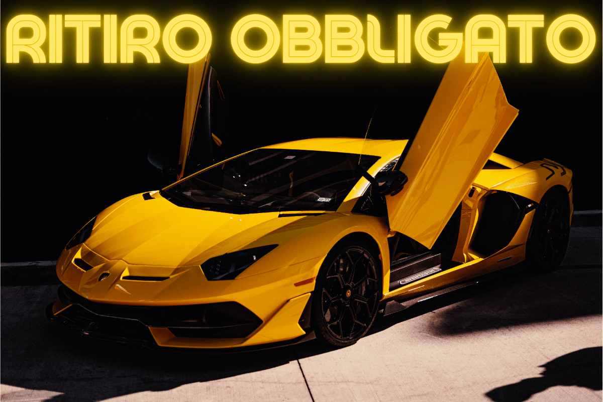 Richiamo Lamborghini Huracan