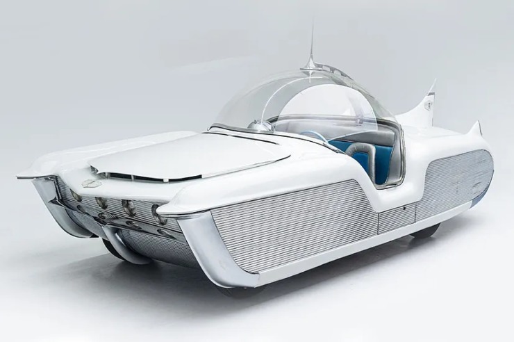 L'auto del futuro disegnata da Arbib