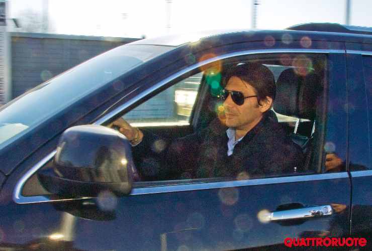 Antonio Conte e il brutto incidente alla sua auto