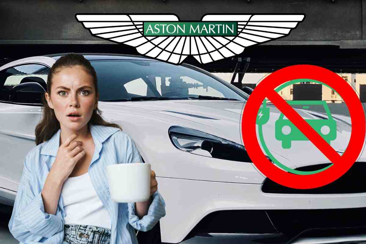 Aston Martin no produzione auto elettriche