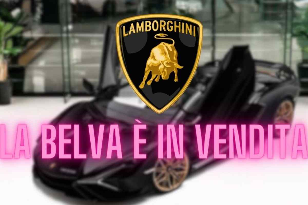 Lamborghini introvabile vendita asta