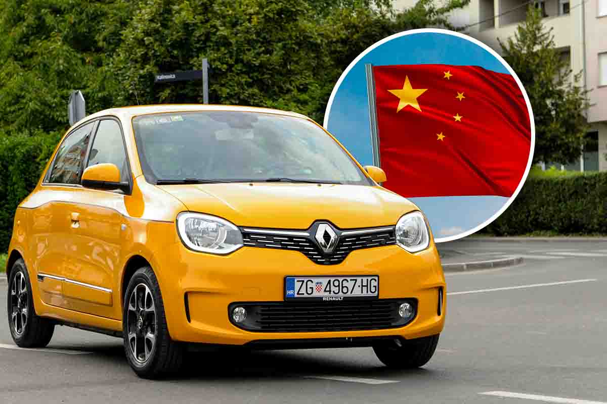 Renault Twingo partnership Cina 