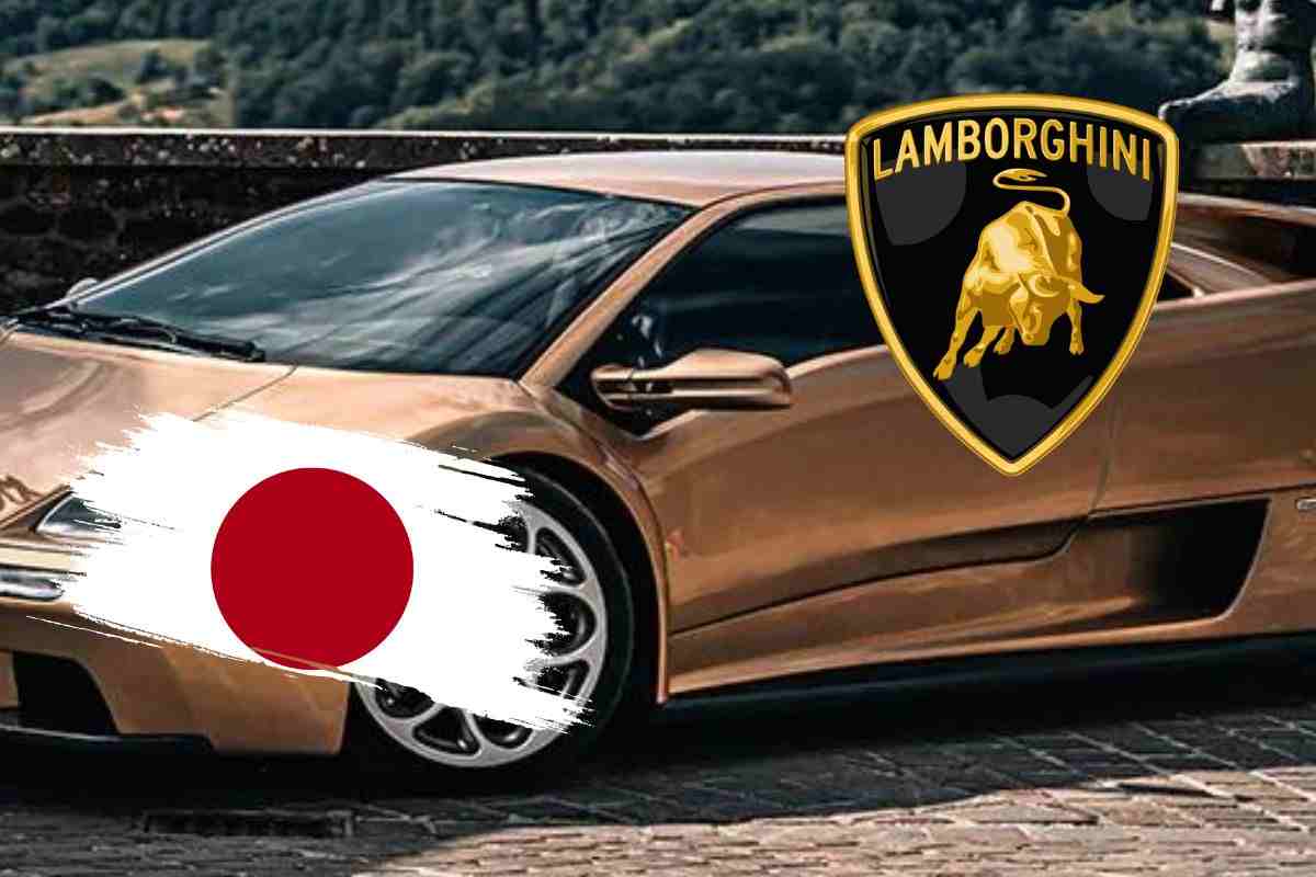 No one knows, but this Lamborghini has Japanese parts: the deal went unnoticed