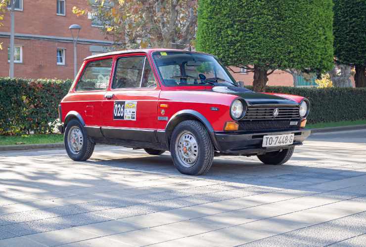 Lo stile della A112 Abarth