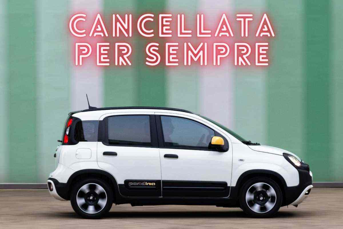 FIAT Panda cancellata dal listino