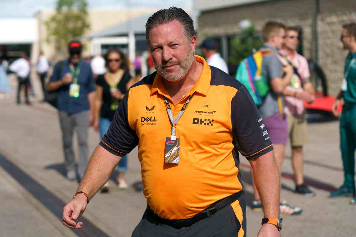 Lettera Zak Brown McLaren Ferrari