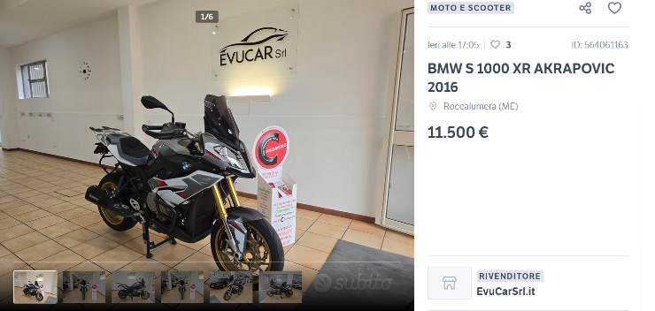 BMW S 1000 XR tutti i dettagli