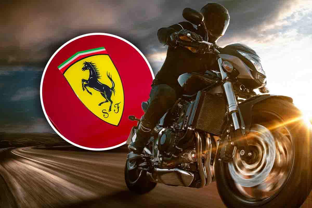 La prima moto targata Ferrari