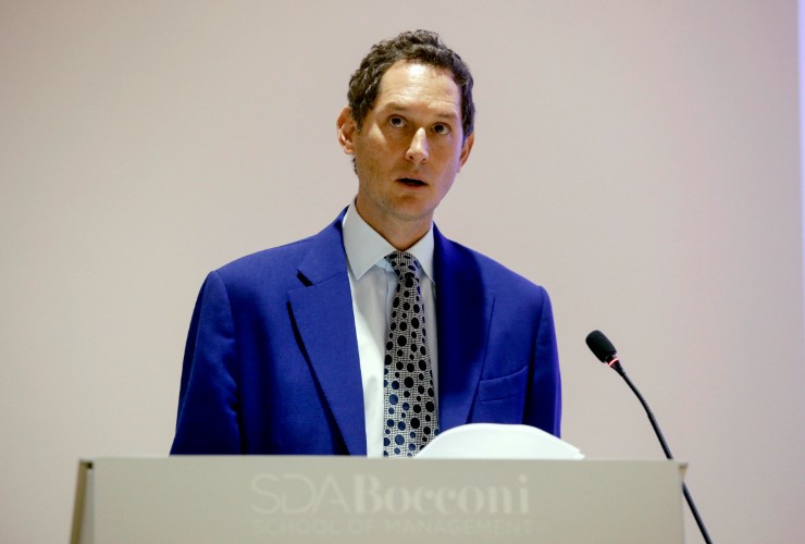 L'annuncio di John Elkann