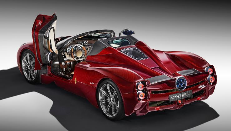 Nuova Pagani Utopia Roadster potenza