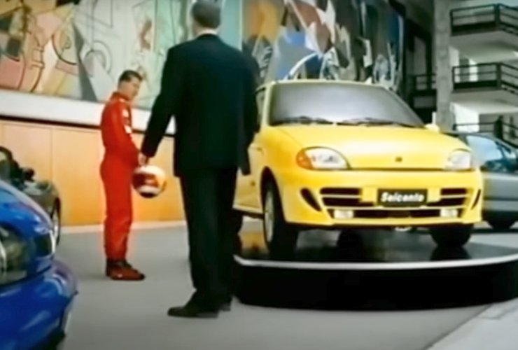 Fiat, il leggendario spot di Schumacher