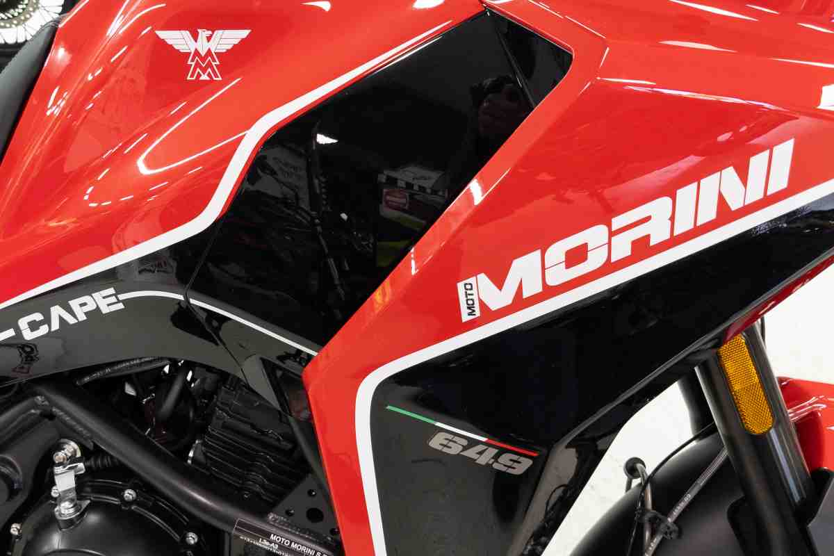 Moto Morini modello eccezionale