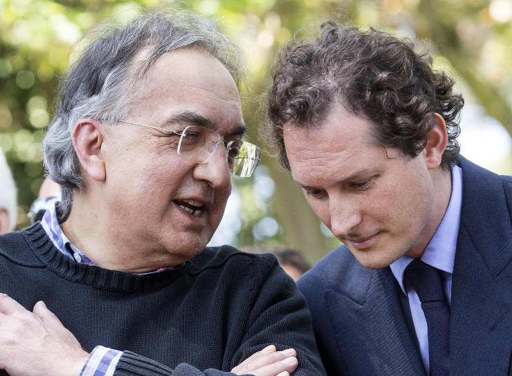 Sergio Marchionne e John Elkann fine dell'azienda