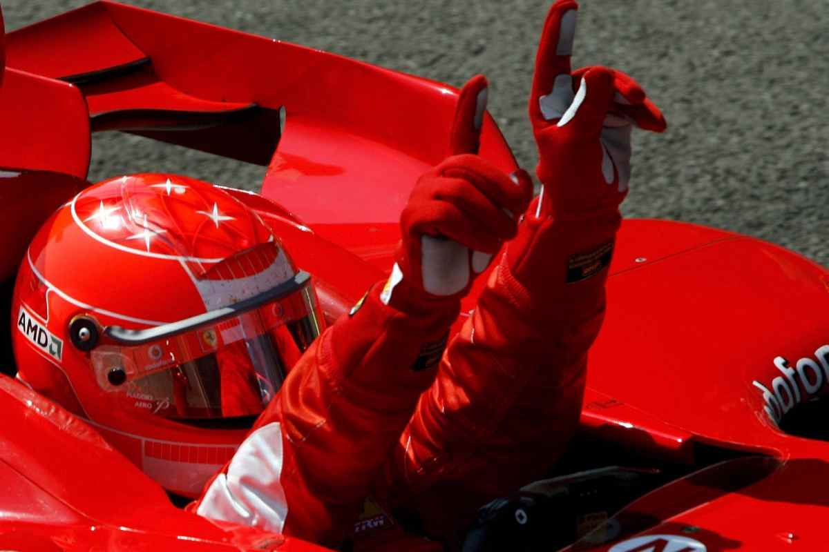 L'ultima Ferrari F1 di Michael Schumacher all'asta