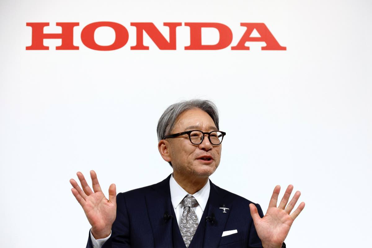 Honda momento di imbarazzo