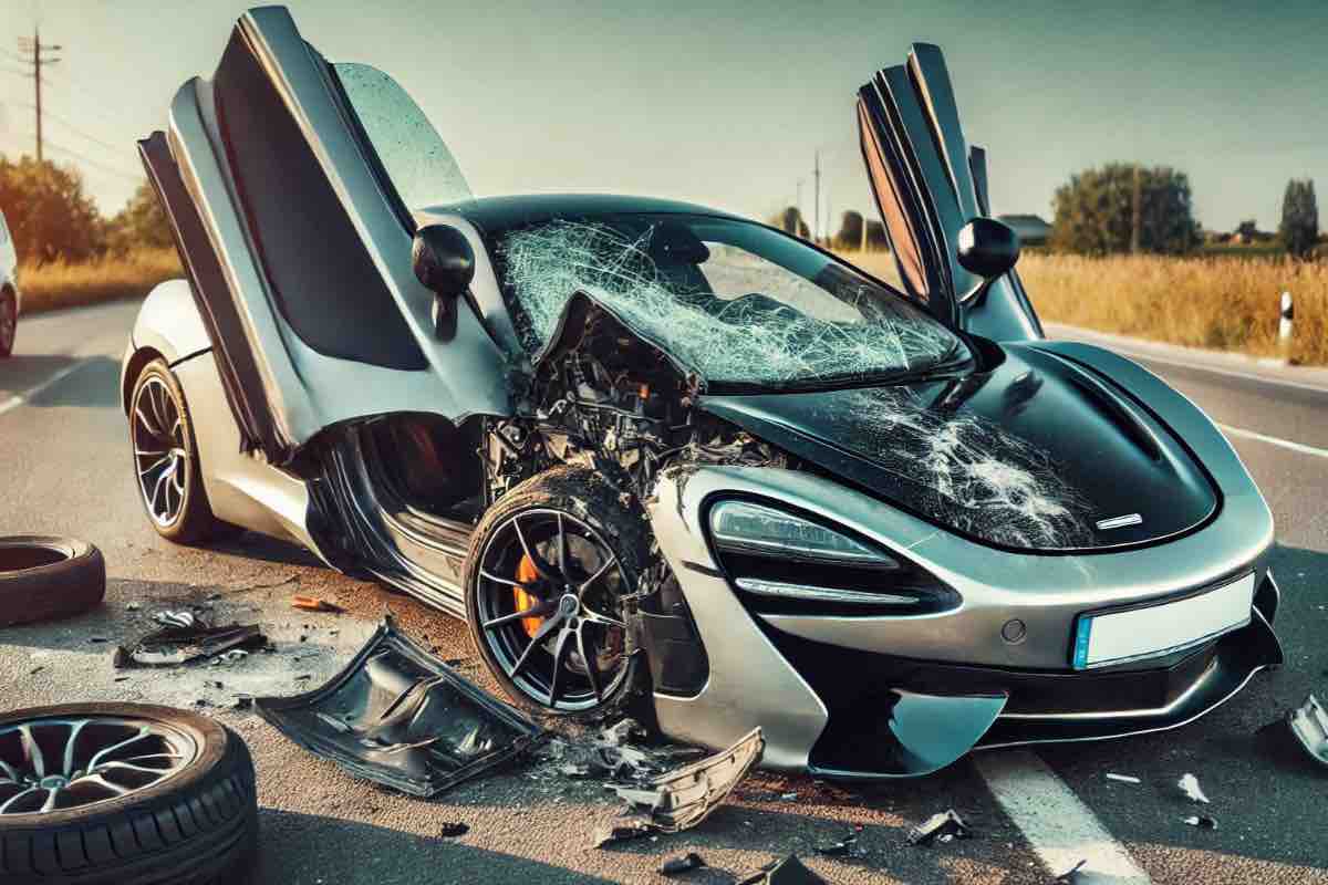 McLaren incidente infernale