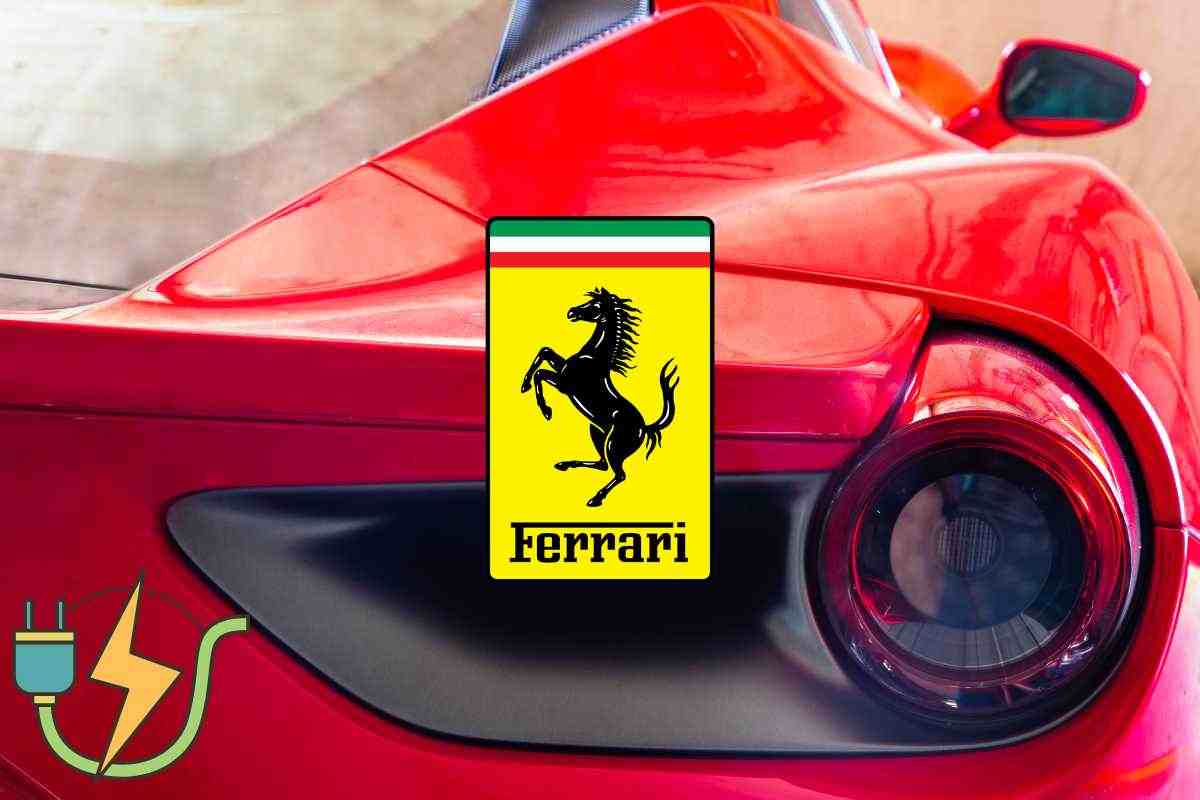 Ferrari, il render della versione elettrica