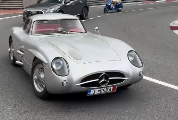 Mercedes SLR pizzicata a Monaco